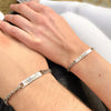 Ewige Rosenbox Personalisiertes Partner Armband